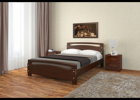 Кровать массив Камелия 2 1600*2000 - фото