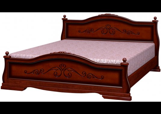 Кровать массив Карина 1 1200*2000 - фото