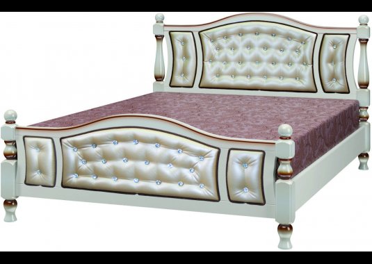 Кровать массив Жасмин 1400*2000 - фото