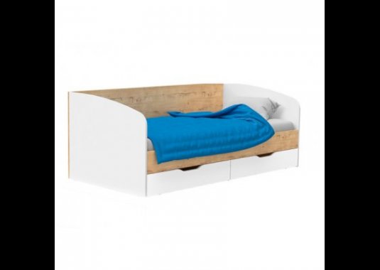 Подростковая Фокус кровать №13 0,9 с ящиками - фото