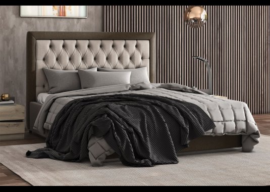 Кровать интерьерная Мартина 1800 на металлокаркасе