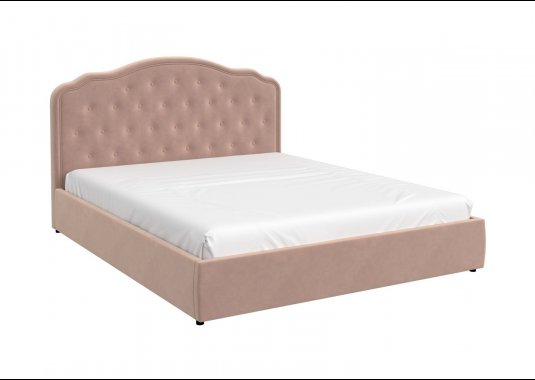 Кровать интерьерная Селин 1600 на металлокаркасе - фото
