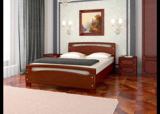 Кровать массив Камелия 2 1400*2000 - фото