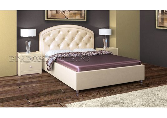 Кровать интерьерная Ванесса 1400 на  металлокаркасе