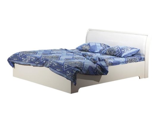 Кровать "Мона" 1,4*200 к/з крокодил, с настилом