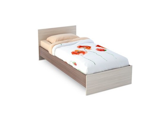 Спальный гарнитур Бася - кровать 90 КР-555