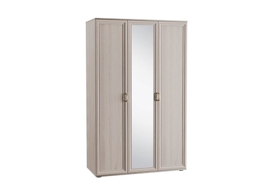 Спальный гарнитур "Бьянка" шкаф 1782/02 для одежды с зеркалом